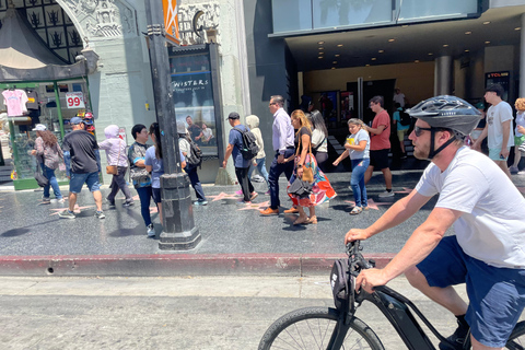 Los Angeles - Hollywood Hollywood guidad elektrisk cykelturElcykel (pedalassistans)