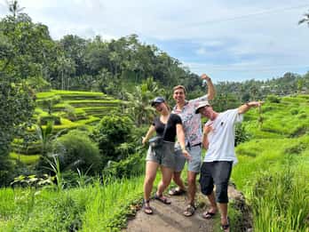 Ubud: Tirta Empul, terrazza di riso, cascata e tour personalizzato