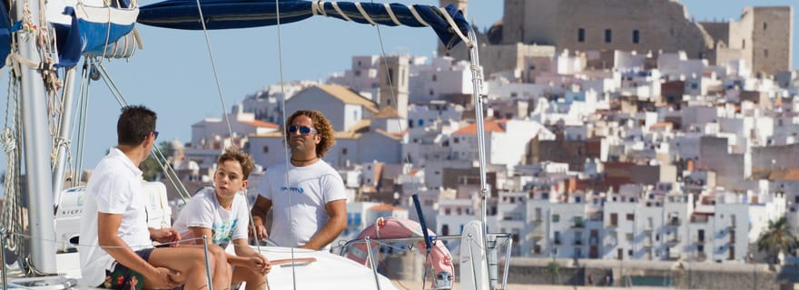 Excursion en voilier au château de Peñíscola