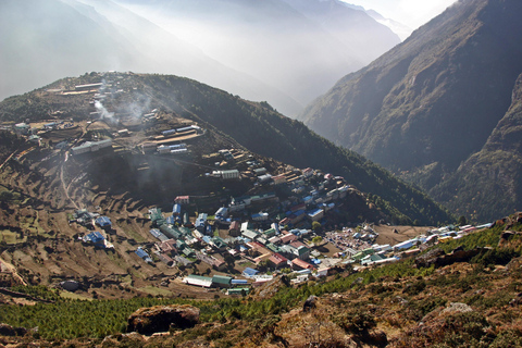 Excursão de helicóptero ao acampamento base do Everest com pouso