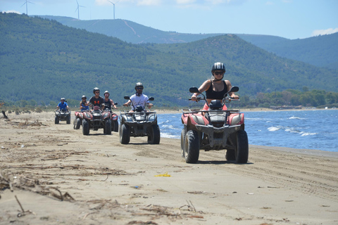 Kusadasi: Quad & Buggy Safari at Pamucak Beach Family Buggy For 3 Person