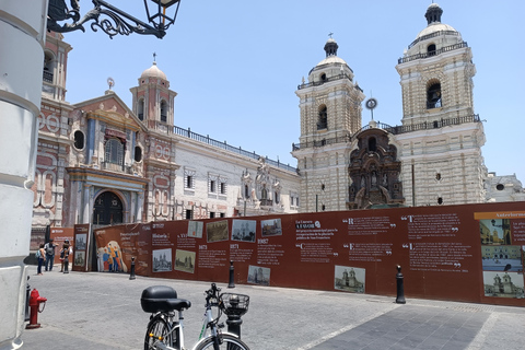 Lima : visite guidée du centre historique en vélo électriqueVisite de Lima : Découvrez le centre historique de Lima à vélo électrique et dégustation culinaire
