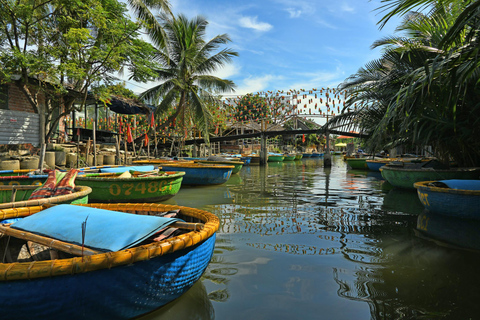 Hoi An: Coconut Forest, Marble Mountains & Boat Tour Small Group Tour