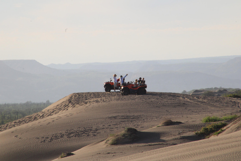 La Paz: ATV quad + sandboarding on the Mogote dunes La Paz: ATV + sandboarding on the Mogote dunes