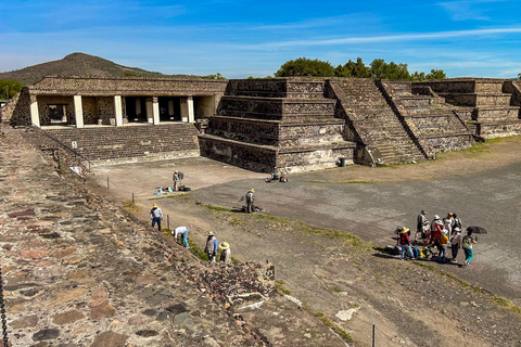Pyramides de Teotihuacan : billet d'entrée coupe-file