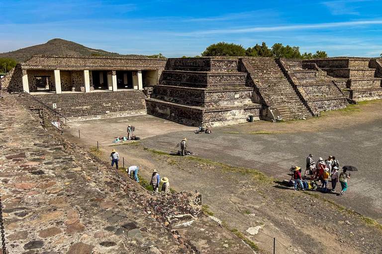 Pyramides de Teotihuacan : billet d'entrée coupe-file