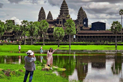 Rondleiding door Angkor Wat en ophalen vanaf de luchthaven