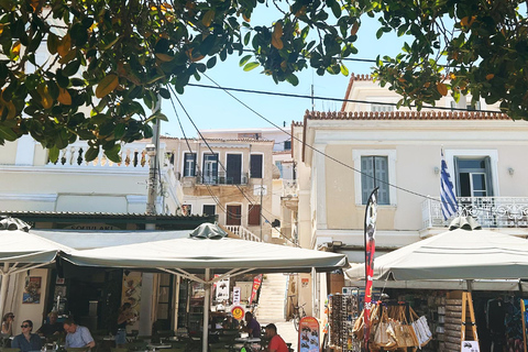 Isola di Poros: escursione di un giorno in autobus da Atene con bagno