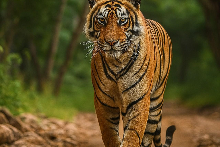 From Jaipur: Jhalana Leopard & Ranthambore Tiger Safari Tour