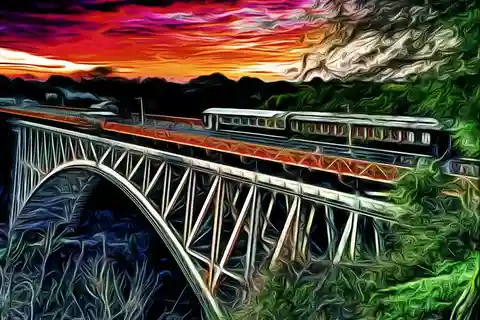 Victoria Falls : Visite à pied du pont historique