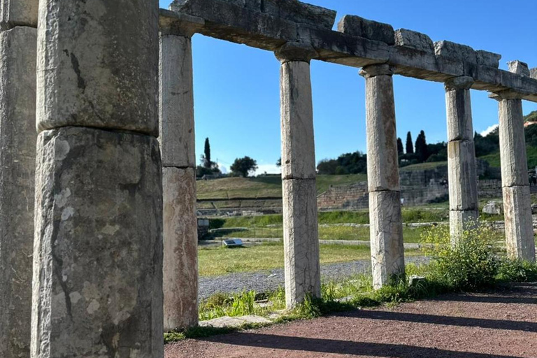 Timeless Ancient Messene: A Journey Through History Private Luxury Zero-Emission Electric SUV Transfer (Up to 4)