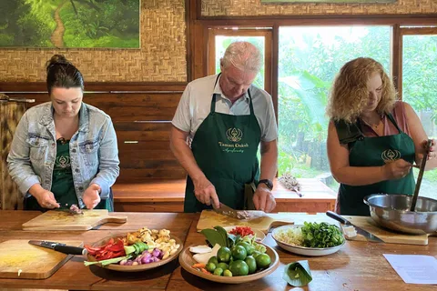 From Bali: Cooking Class at Ubud Organic Farm