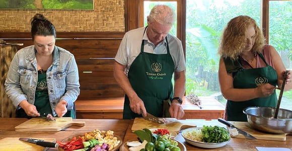 From Bali: Cooking Class at Ubud Organic Farm