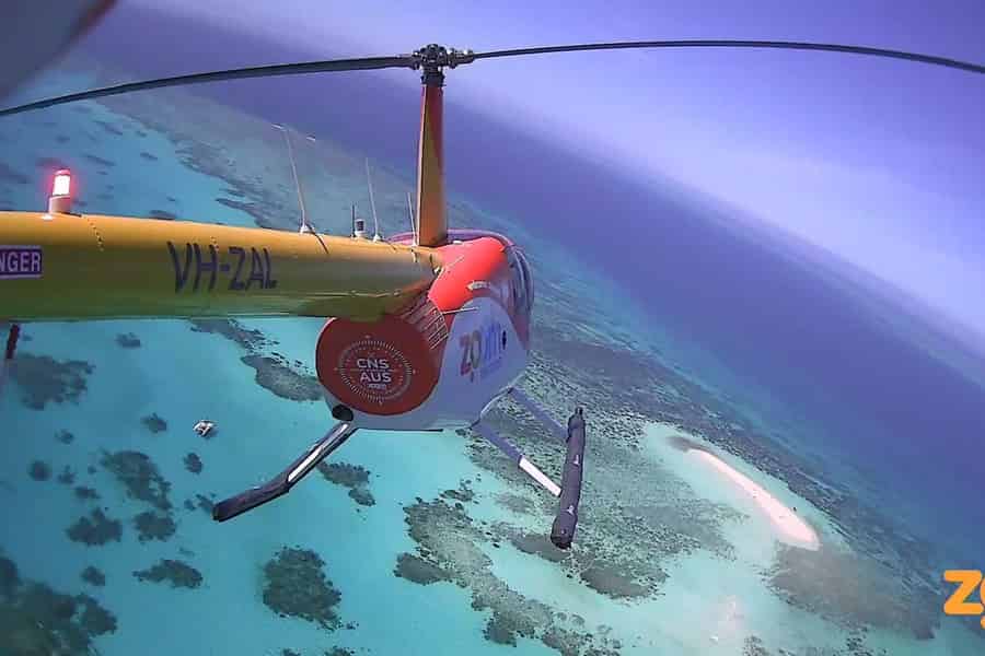 Cairns: Inner Reef Explorer 30 Minuten Rundflug. Foto: GetYourGuide