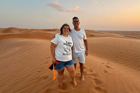 From Muscat: Shared Wadi Bani Khalid & Desert Sunset