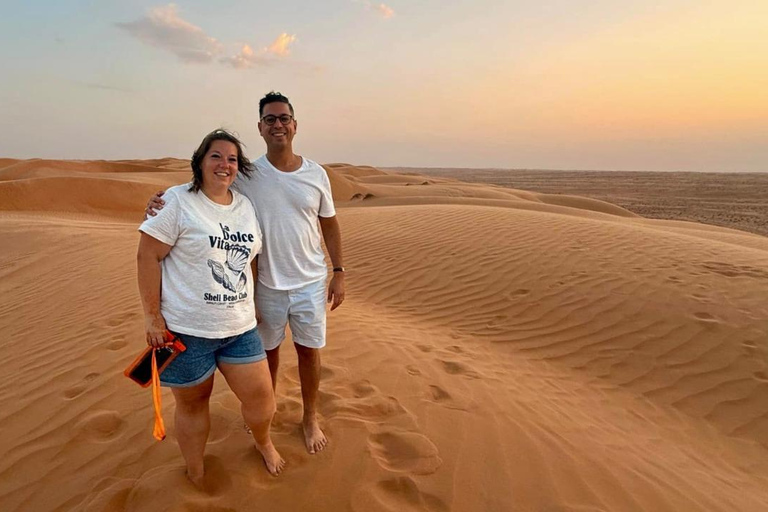 From Muscat: Shared Wadi Bani Khalid & Desert Sunset