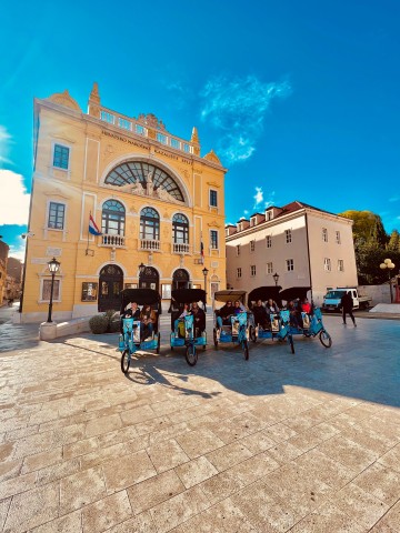 Visit Split Tour in Private Electric Rickshaw-WEST TOUR in Split