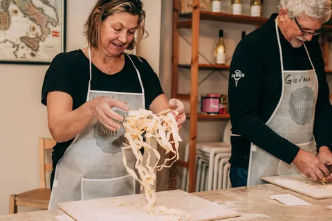 Verona: Praktisk matlagningskurs för färsk pasta och Tiramisù