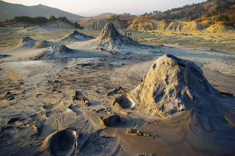 Mud Volcanoes & Trovants, Bison Sanctuary, Waterfall, Lakes.