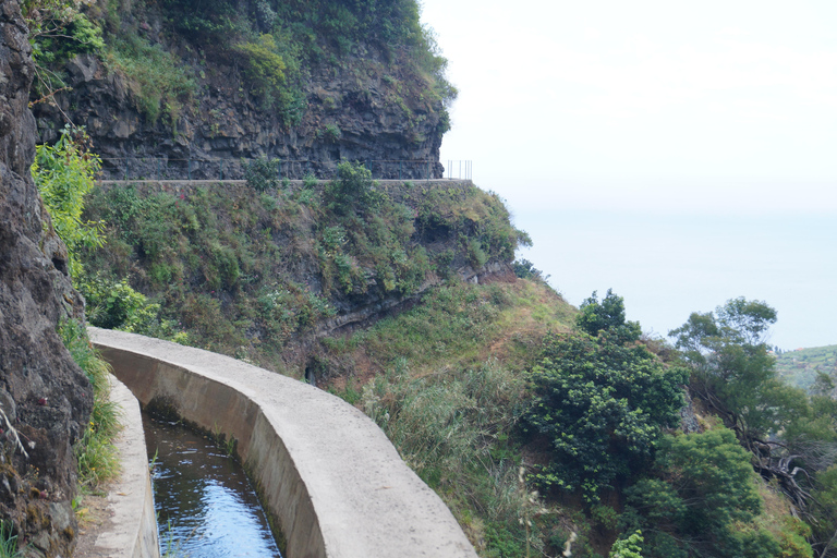 From Funchal: Levada Nova Hiking Tour with stopover at beach Nova friday