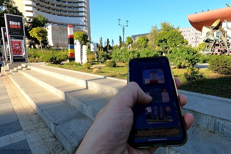 Bukarest 1989 Revolution Rundvandring med Smartphone App