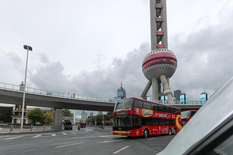 Shanghai: City Sightseeing Bus Pass with Audio Commentary City Sightseeing Bus with Audio Commentary Two Day Pass