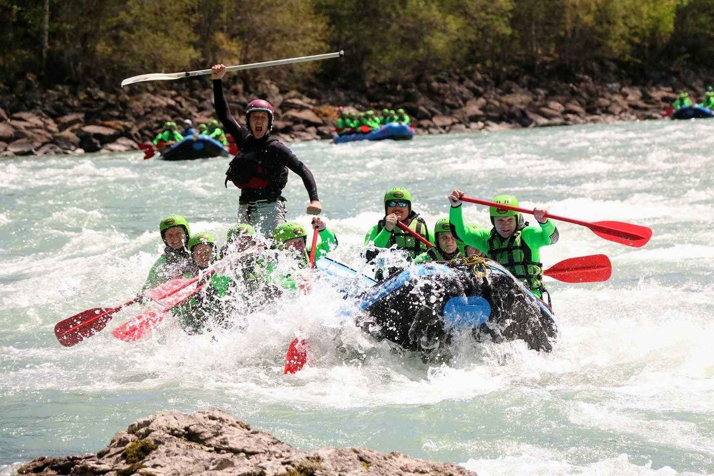Imst: Rafting Imst-Schlucht