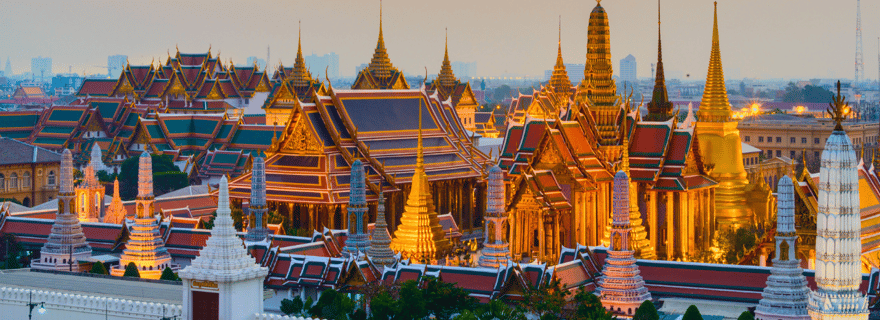 Bangkok : Visite guidée avec le Grand Palais et le marché flottant
