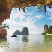 Krabi: Railay Phra Nang & Diamond Cave Sunset Plankton Tour Krabi: Railay Phra Nang & Diamond Cave Sunset Plankton Tour