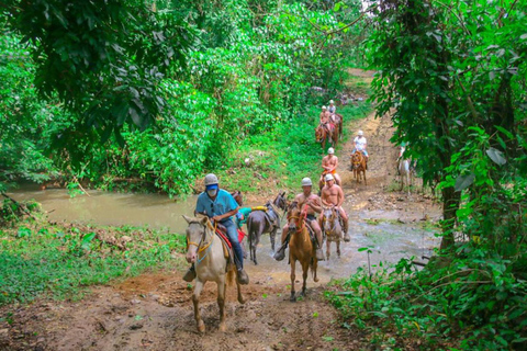 Aventures Combo : Zipline, Jungle Buggy et équitation