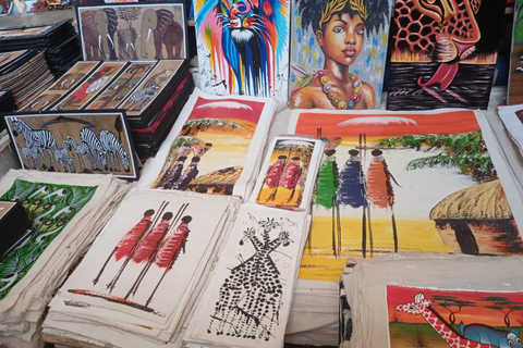 Nairobi: Kulturtur med stammarNairobi: Nairobi Walking-kultur med interaktion med stammar