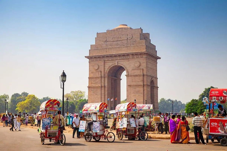 Delhi : visite d&#039;une journée guidée de la vieille ville et de la nouvelle ville