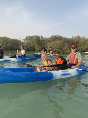Visit Guided Mangrove Kayaking Eco-Adventure at Purple Island in Al Khor