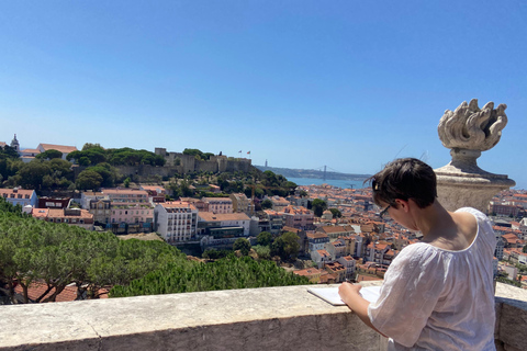 Lisbon: Graça Church Entry Ticket with Drink on the Terrace