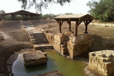 Van Dode Zee / Swemeh : De berg Nebo, Madaba en de doopplaatsAlleen tour met vervoer