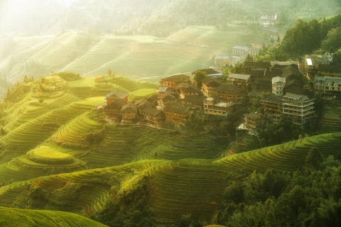 Guilin: Longji Rice Terraces&Culture Prywatna jednodniowa wycieczkaPrzewodnik francuski/hiszpański/niemiecki/włoski