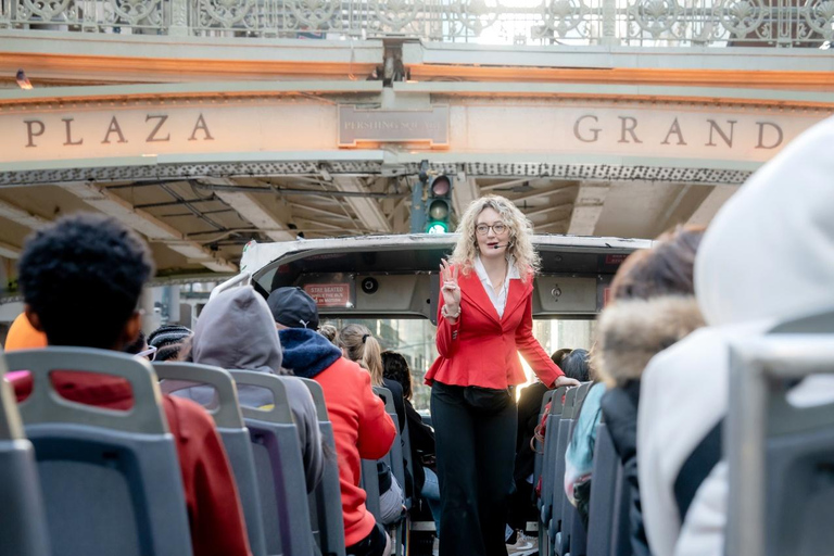 NYC: Nocna wycieczka autobusem piętrowymWycieczka nocna po Nowym Jorku z audioprzewodnikiem