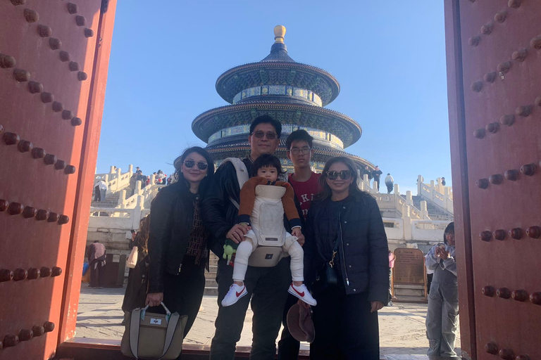 T-Square, Forbidden City, Temple of Heaven and Summer Palace Guide+DiDi Taxi + No lunch