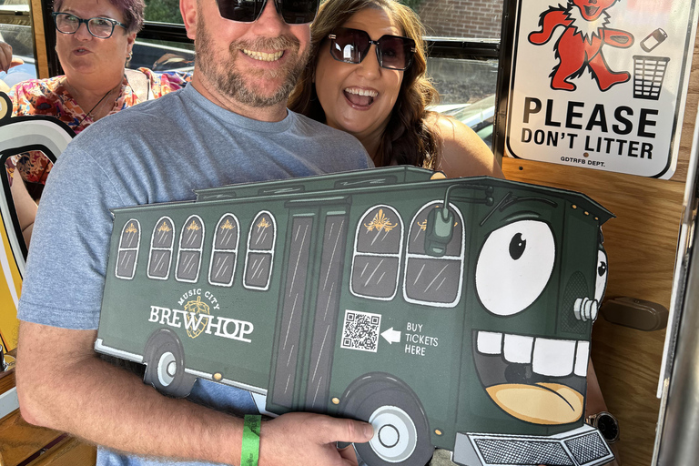 Nashville: Hop-On Hop-Off Brewery Trolley Tour Starting Point: Tailgate East Nashville