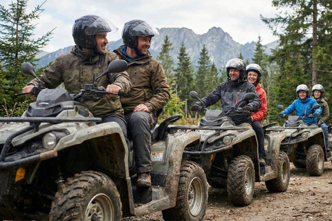 Krakow: Zakopane Quads, Bonfire Dining & Hot Springs Escape Zakopane Quads, Bonfire & Hot Springs — With Hotel Pickup