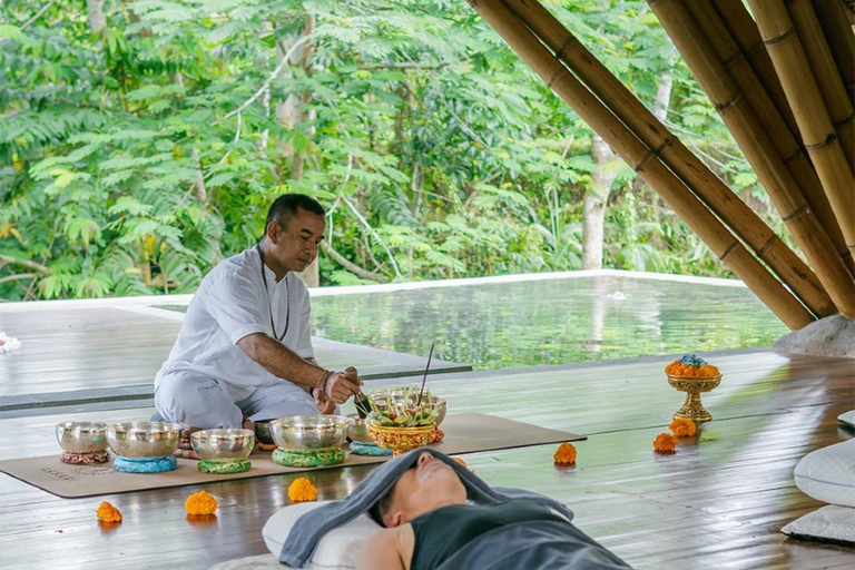 Ubud: Floating Sunset Sound Bath & Sound Healing Experience 60 Minutes Sound Healing Journey (Couple)
