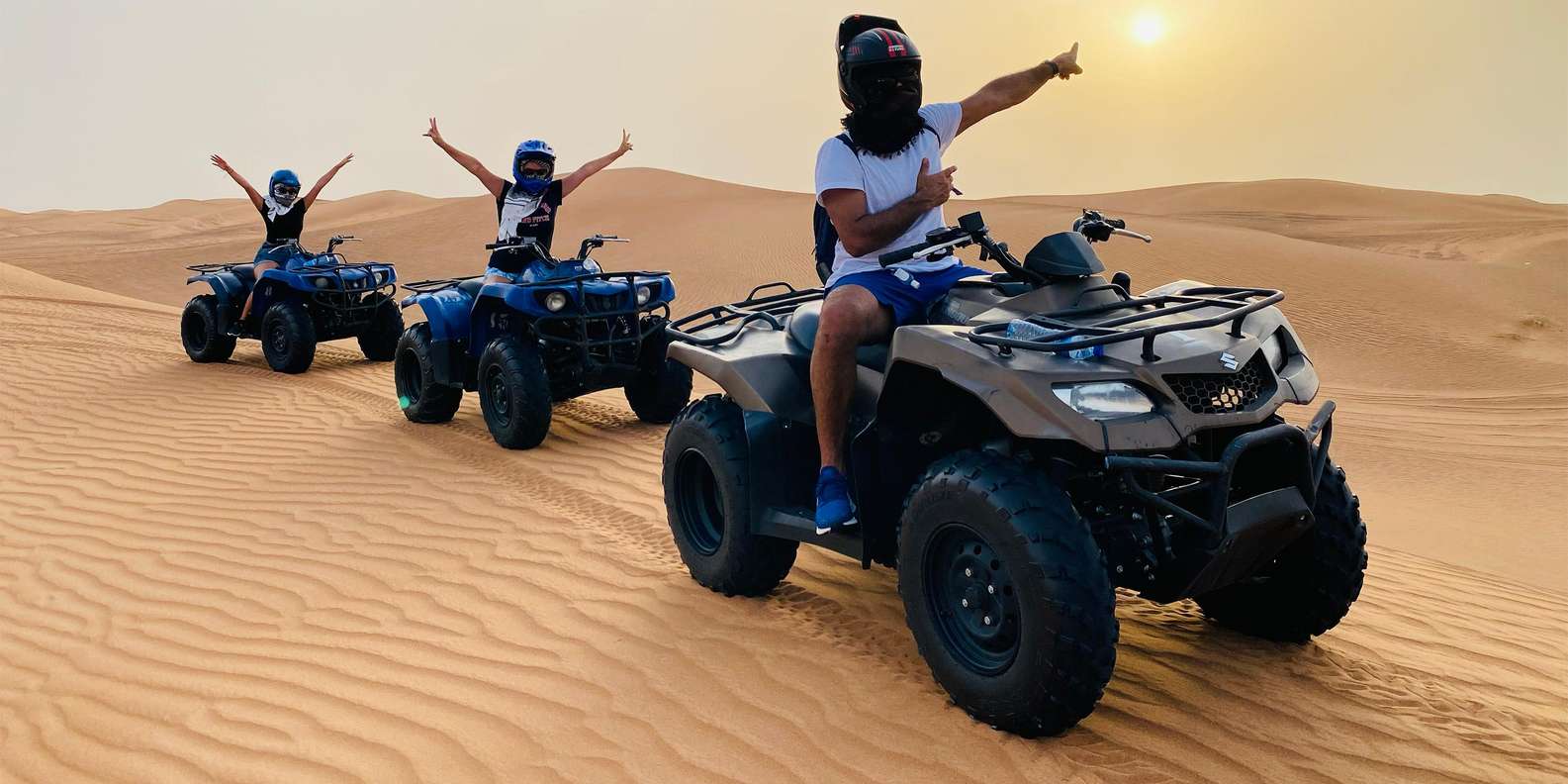 Dubai: Desert Safari, Quad Bike, Camel Ride & Al Khayma Camp