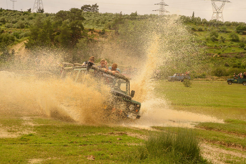 Jeep Safari-Pranzo-Battello-Canyon-Cascata d&#039;acqua-Festa dell&#039;acquaSafari in Jeep 5 in 1