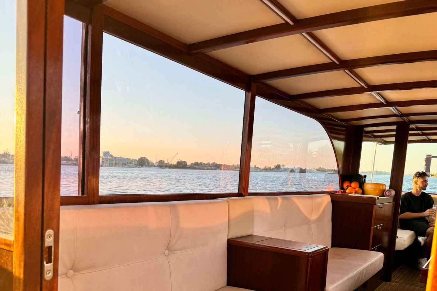 Riga: Private Boat Tour with Snacks and Drinks