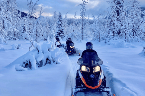 Snowmobile Access Ice Climbing Adventure from Seward