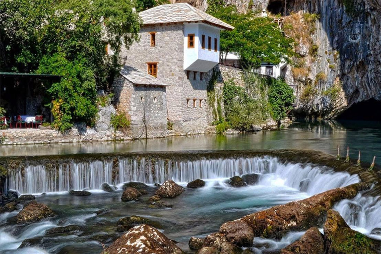 From Dubrovnik: Mostar, Blagaj & Kravice Private Day Trip