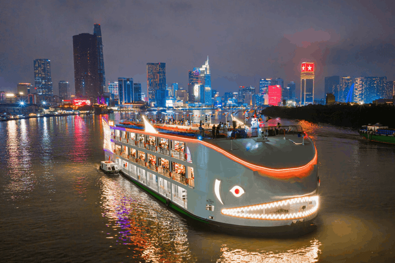 Ho Chi Minh City: Sunset Cyclo and Dinner Cruise Tour Sunset Cyclo and Premium Dinner Cruise