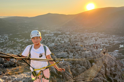 Mostar: Guided Via Ferrata Adventure for Everyone & Families
