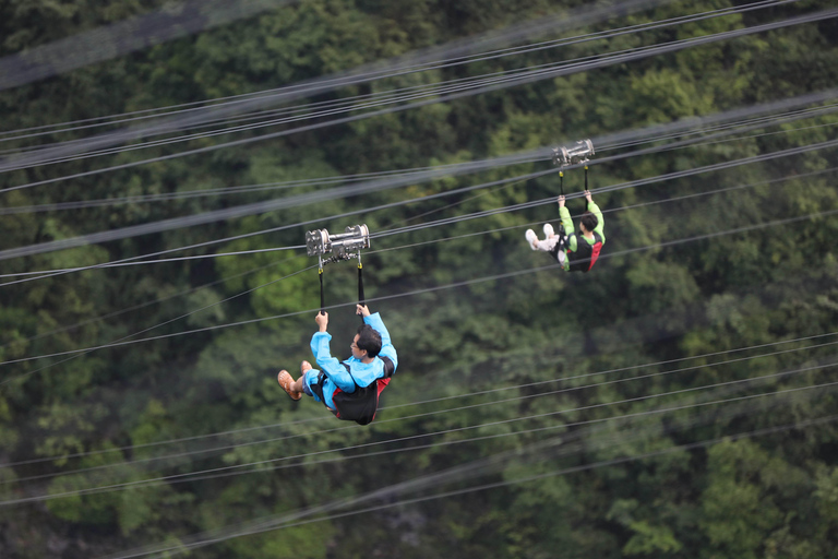 Zhangjiajie Grand Canyon: Ticket and Activity Combos Grand Canyon Ticket and high-altitude bungee jumping