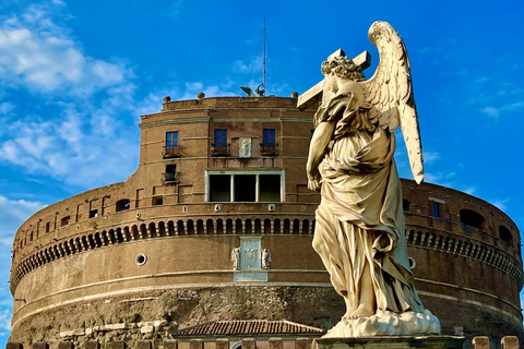 Castel Sant'Angelo - De tombe van Hadrian Privé rondleidingRome: 2 uur durende privétour Castel Sant'Angelo